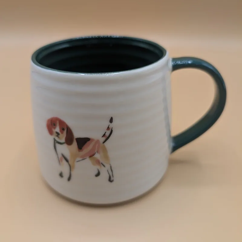 Beagle Ceramic Speckled Mug