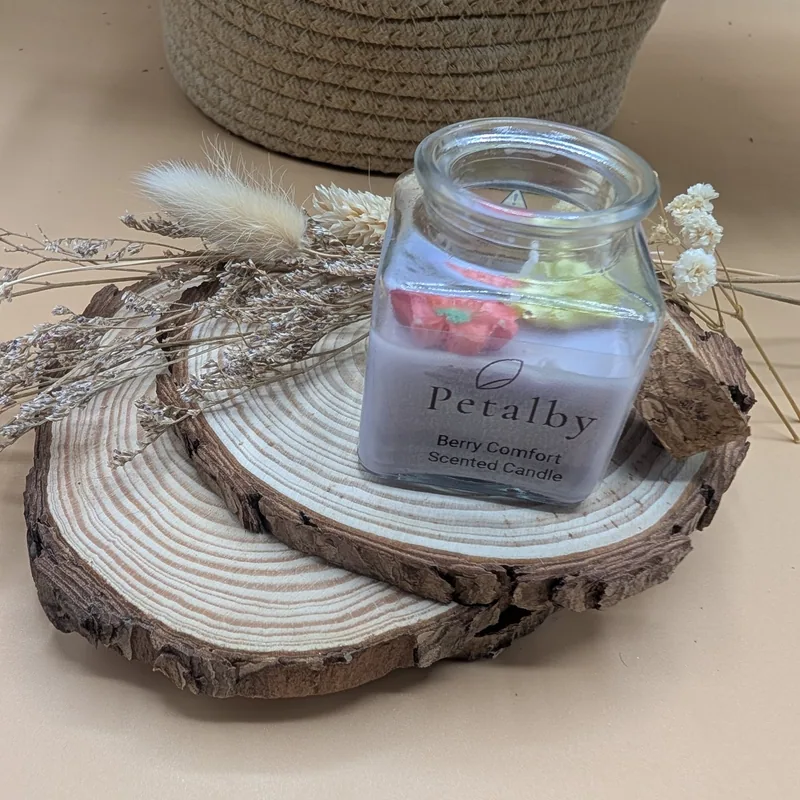 Berry Comfort Jar Candle - Small — Petalby