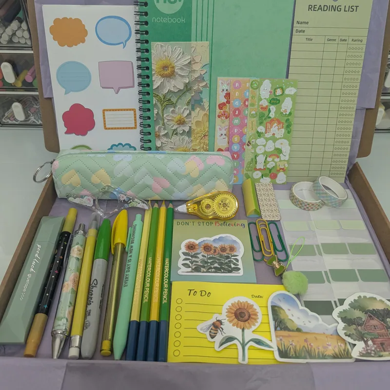 Bookish Bundle - Yellows & Greens — various