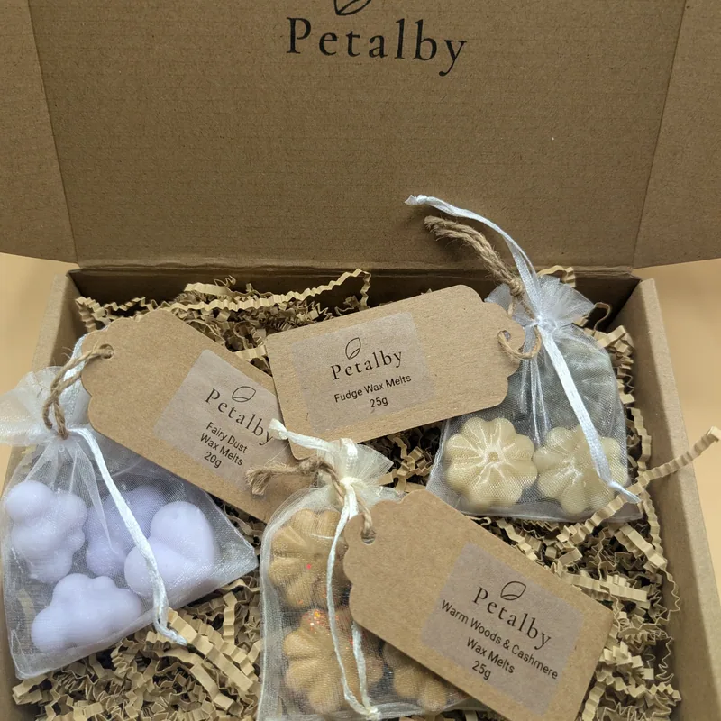 Gift Box of 3 sets of Wax Melts — Petalby