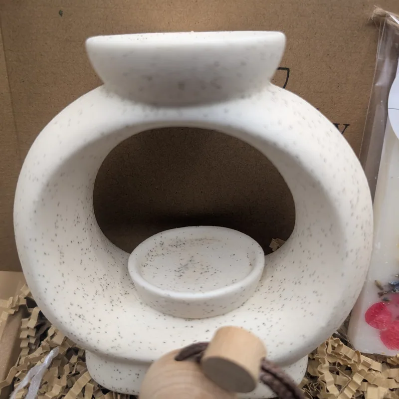 Large zen Oil Burner — ancient Wisdom