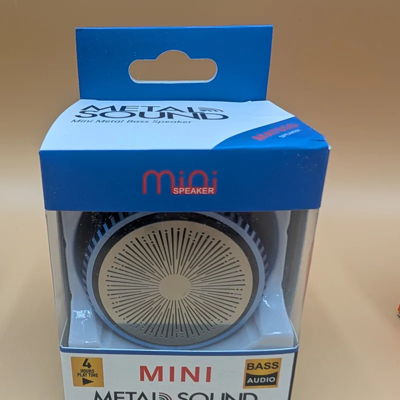 Mini Metal Bass Speaker — Ancient Wisdom