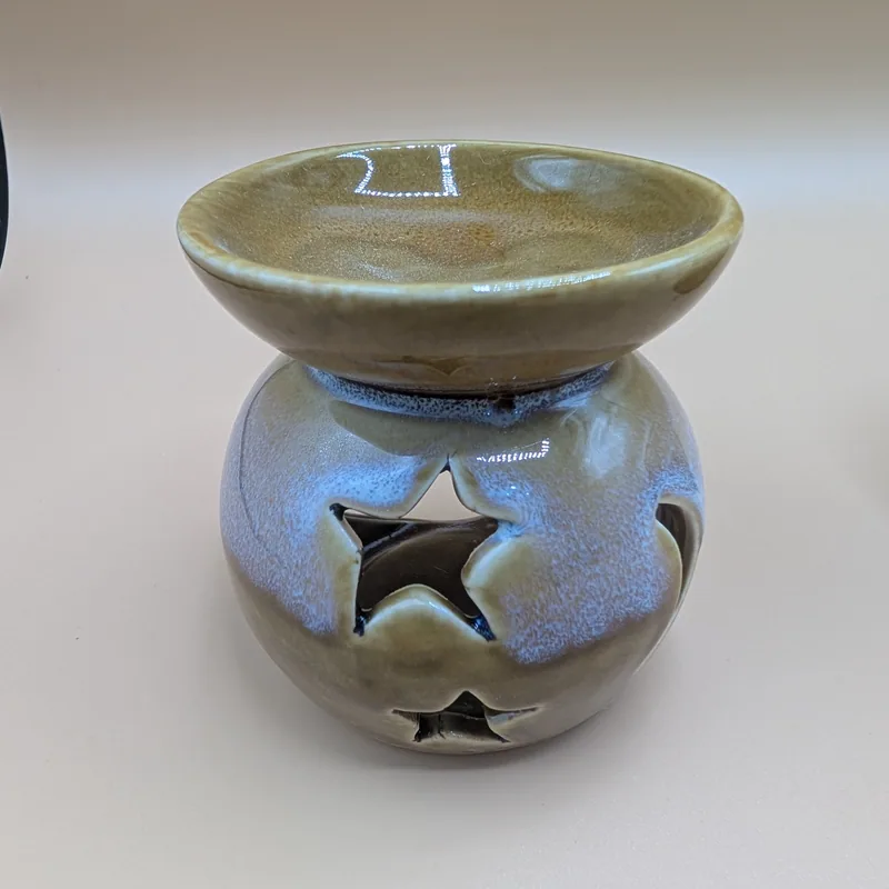 Neutral Moon & Star Mini oil burner — Ancient Wisdom