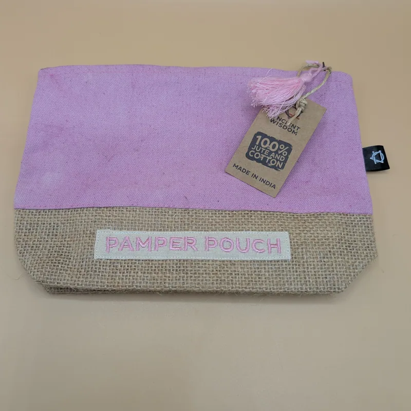 Pamper Pouch - Pink — Ancient Wisdom