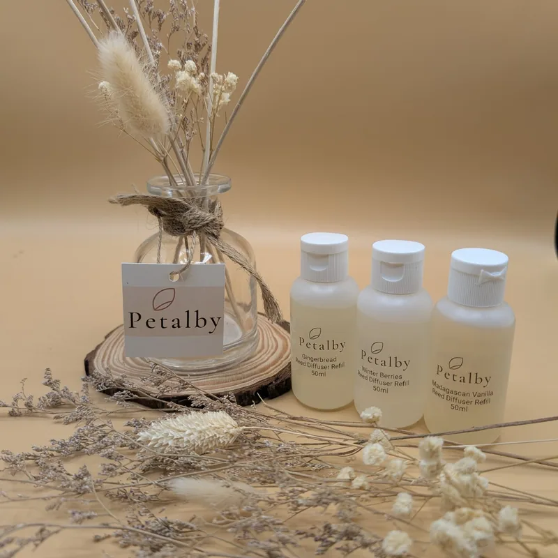 Reed Diffuser Gift Set - clear — Petalby
